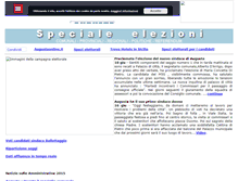 Tablet Screenshot of elezioni.insw.net